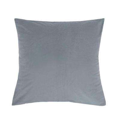 Bambury Euro Pillowcase Velvet 65x65cm | Steel Blue