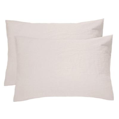 Bambury Linen Pillowcase Pair | Pebble