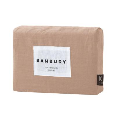 Bambury Linen Sheet Set Tea Rose | Queen