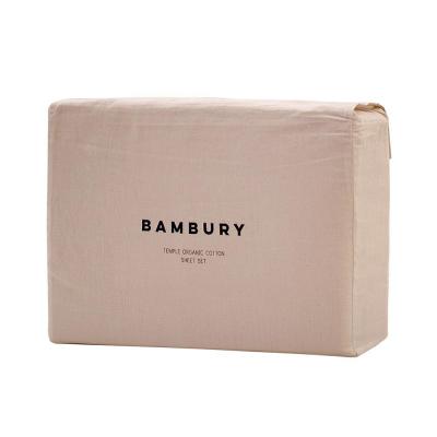 Bambury King Temple Organic Cotton Sheet Set | Rosewater