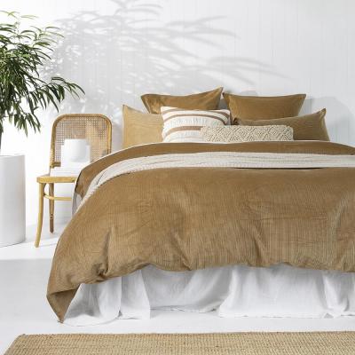Bambury King Quilt Cover Set Sloane Butterscotch