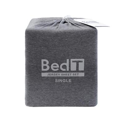 Bambury Single BedT Sheet Set | Charcoal