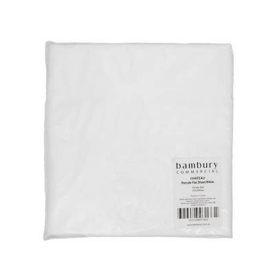 Bambury King Single Chateau Fitted Sheet | White