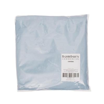 Bambury King Single Chateau Flat Sheet | Blue