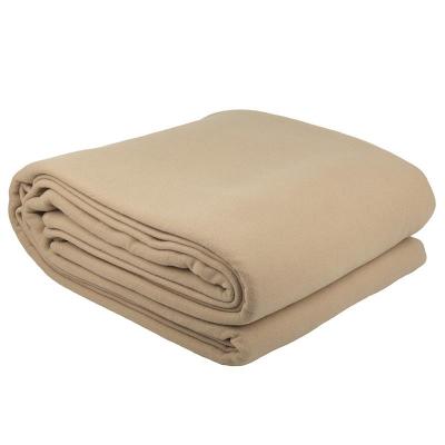 Bambury Single Villa Polar Fleece Blanket | Camel