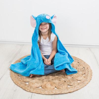 Bambury iSpy Hooded Throw | Elephant