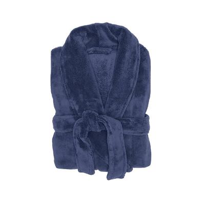 Bambury M/L Microplush Robe Denim