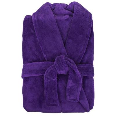 Bambury Retreat Microplush Robe | Violet