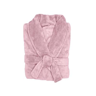 Bambury S/M Microplush Robe | Blush