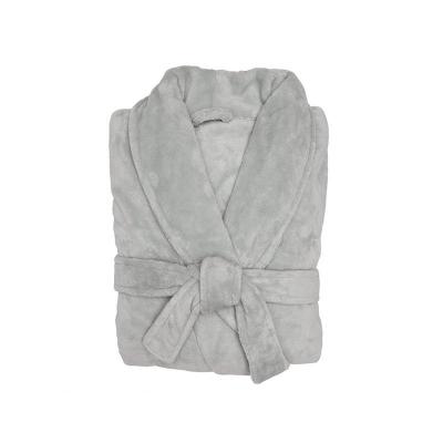 Bambury S/M Microplush Robe Silver