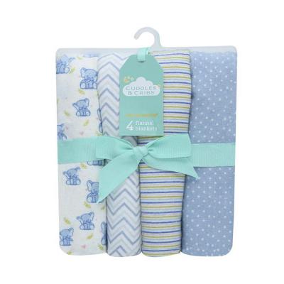 Bambury Baby Wraps - 4 Pack Elephants