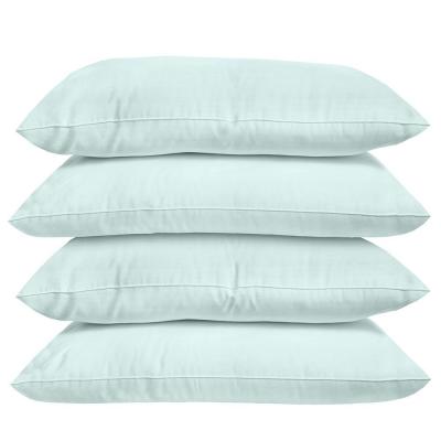 Bambury Plain Dyed Standard Pillowcase 4 Pack | Sea Foam
