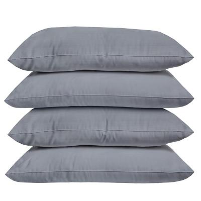 Bambury Plain Dyed Standard Pillowcase 4 Pack | Storm