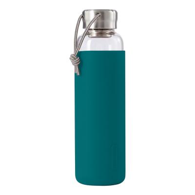 Black + Blum Glass Water Bottle Ocean 600ml