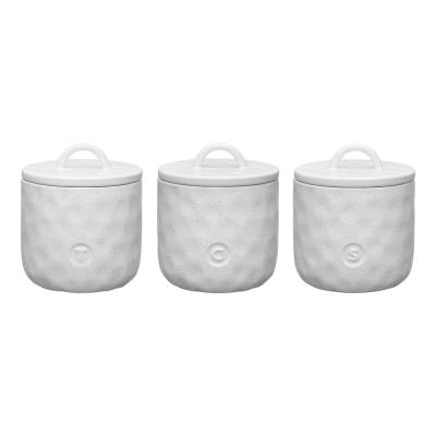 Ecology Speckle Tea, Coffee & Sugar Canisters | Milk