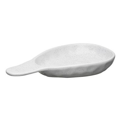 Ecology Speckle Spoon Rest | Milk