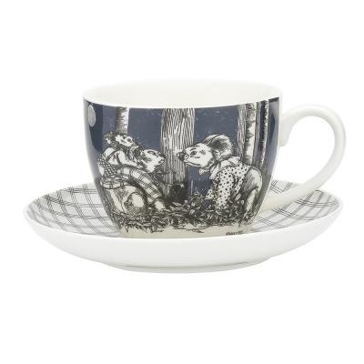 Ecology Blinky Bill Jumbo Cup & Saucer Ink 430ml