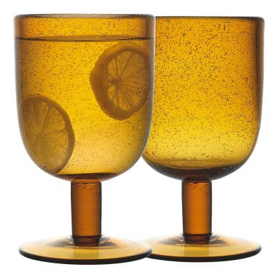 Ecology Cove Set of 4 Goblets 285ml | Amber
