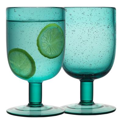 Ecology Cove Set of 4 Goblets 285ml | Sea Green