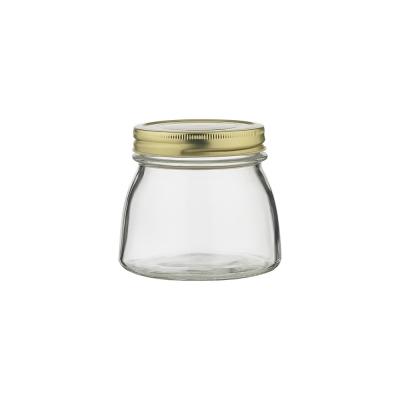 Ecology Source Glass Preserve Jar With Lid 500ml | Clear