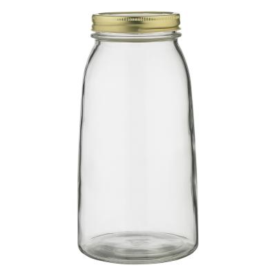 Ecology Source Glass Preserve Jar With Lid 2L | Clear