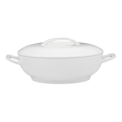 Ecology Signature Casserole 2L with Lid | White