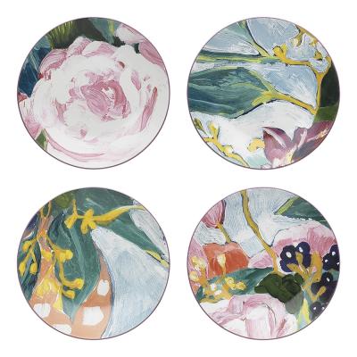 Ecology Bloom Set of 4 Plates 15cm | Multi