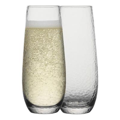Ecology Glacier Set of 4 Stemless Champagne Flutes | 220ml