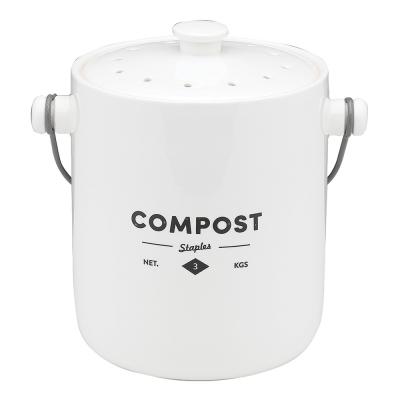 Ecology Staples Foundry Compost Bin with Handle 23 x 18 x 23cm