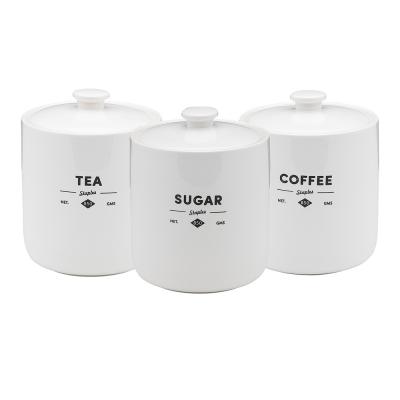 Ecology Staples Foundry Set of 3 Canisters 12cm x 15cm