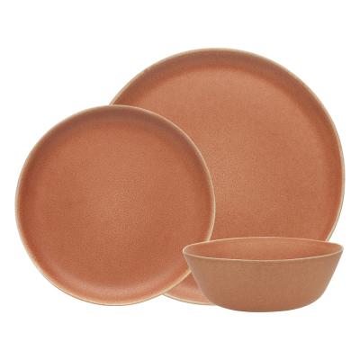 Ecology Malta 12 Piece Dinner Set | Sherbert