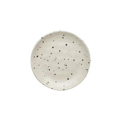 Ecology Speckle Cake Plate 15cm | Polka White