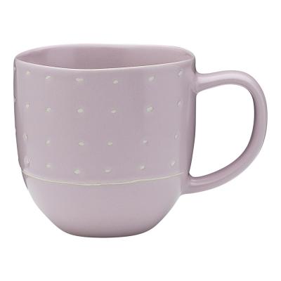 Ecology Dwell Mug 340ml | Dot Pink
