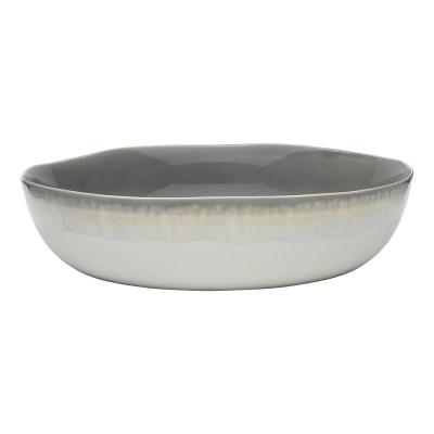  Ecology Dawn Round Shallow Serving Bowl 33.5cm | Cloud Grey