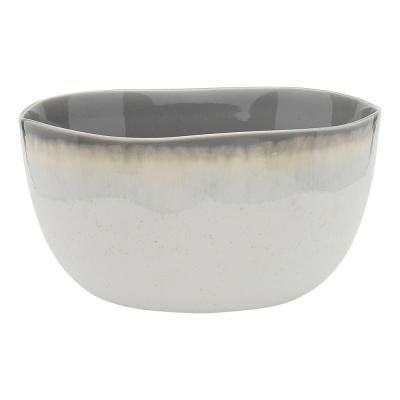 Ecology Dawn Round Tall Serving Bowl 23cm | Cloud Grey