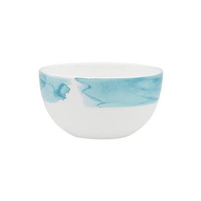 Ecology Watercolour Rice Bowl 10cm | Aqua 