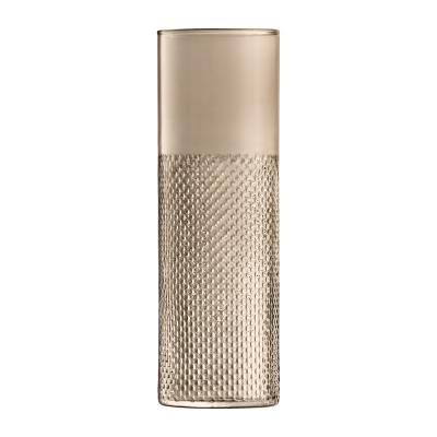 Lsa Wicker Vase 40cm Taupe