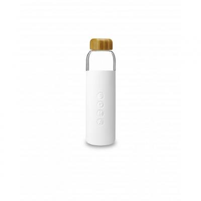 Soma Water Bottle Glass 500ml | White