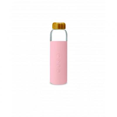 Soma Water Bottle Glass 500ml | Blush