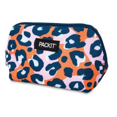 PackIt Freezable Snack Bag Wild Leopard | Orange