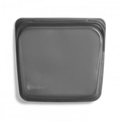 Stasher Sandwich Bag 450ml | Grey Smoke