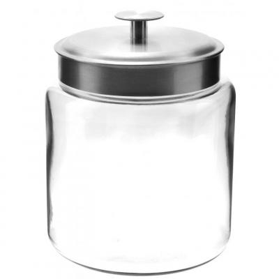 Anchor Hocking Montana Jar with Brushed Stainless Steel Lid 2.9L 