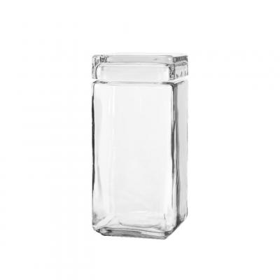 Anchor Hocking Stackable Jar with Glass Lid 1.89L 