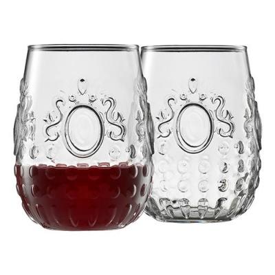 Ecology Marie Set of 6 Stemless Wine Glasses 490ml