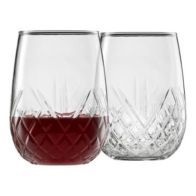 Ecology Carmen Set of 6 Stemless Wine Glasses 490ml