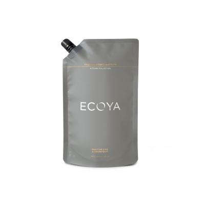 Ecoya Tahitian Lime & Grapefruit Fragranced Dish Liquid Refill