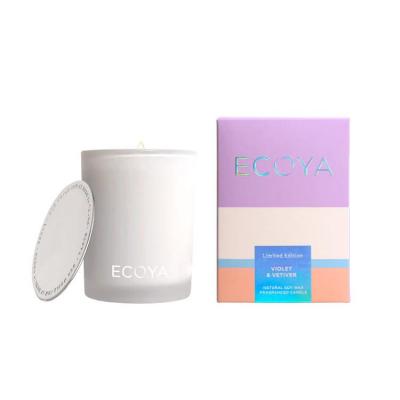 Ecoya Violet & Vetiver Madison Candle Spring Limited Edition