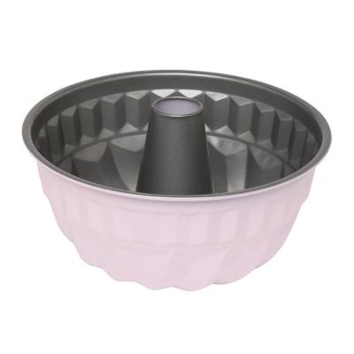 Wiltshire Two Tone Bundt Pan Silver/Pastel Pink 21x9cm