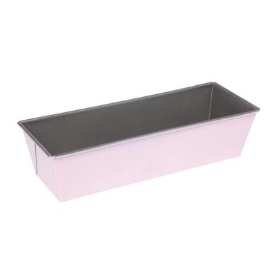 Wiltshire Two Tone Loaf Pan Silver/Pastel Pink 30x11x7cm