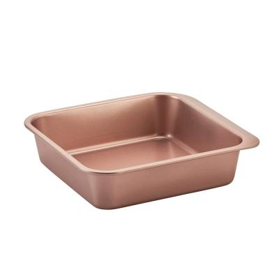 Wiltshire Smart Stack Square Cake Pan | Rose Gold 
